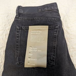 Everlane Rigid Way-High Jeans